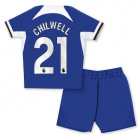 Chelsea Ben Chilwell #21 Heimtrikot 2023-24 Kurzarm (+ kurze hosen)